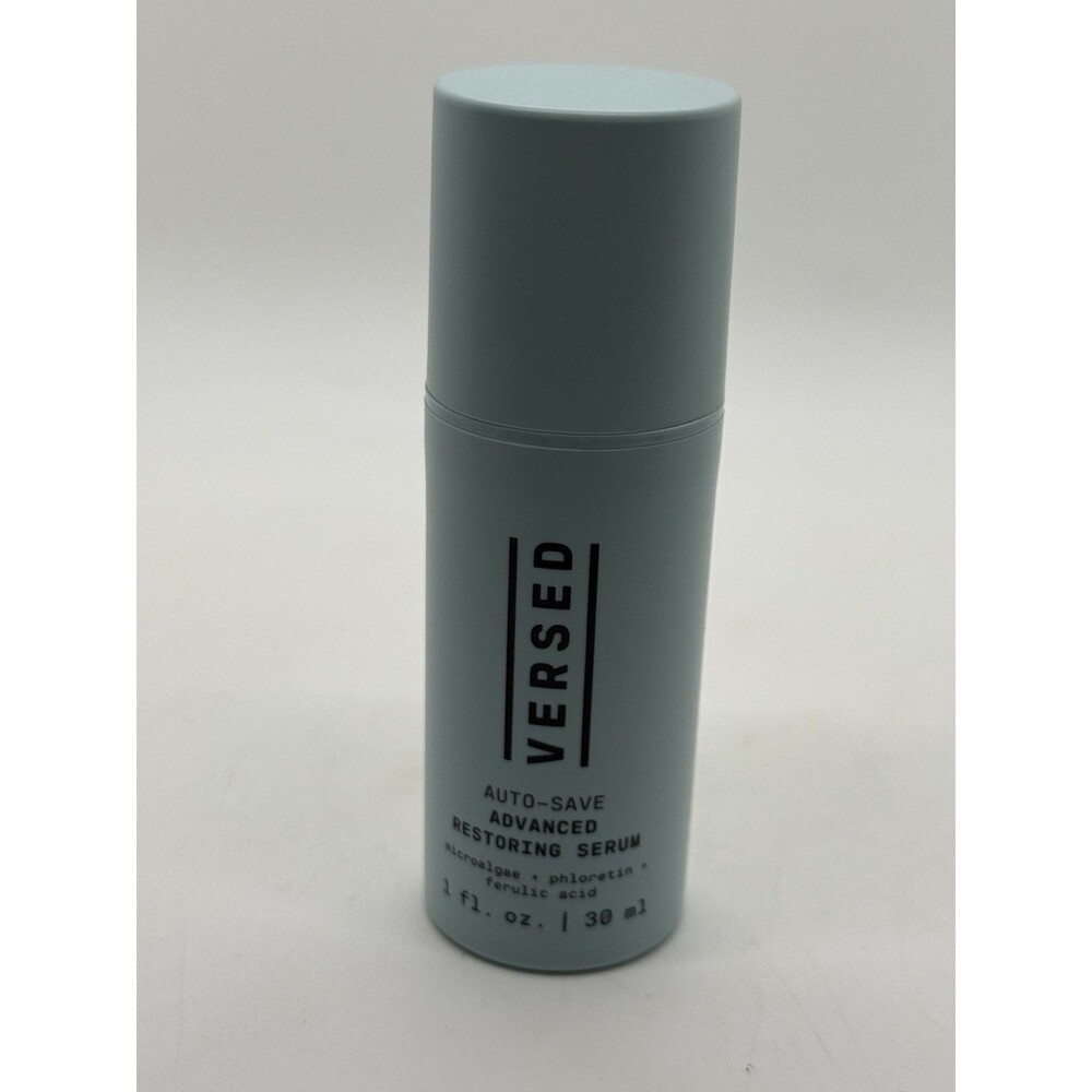 Versed Auto-Save Advanced Restoring Serum 1 FLOZ/30 ML‎ Phloretin, Microalgae